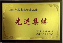 2018年度集体协商工作先进集体