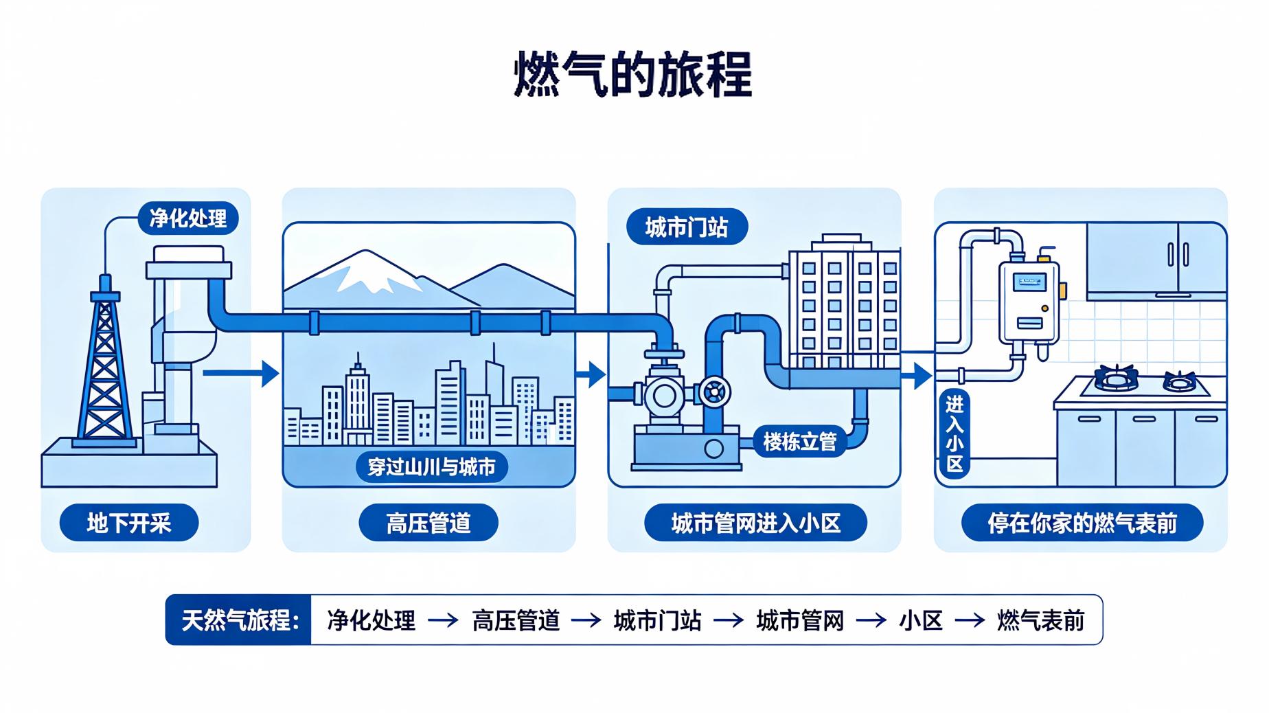 燃气的旅程