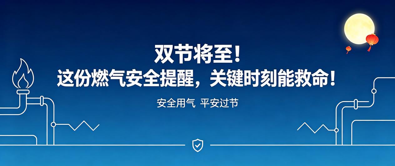 假期安全用气指南：这些细节，千万别忽视！